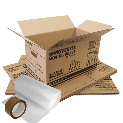 Removal packing boxes - removal, kits