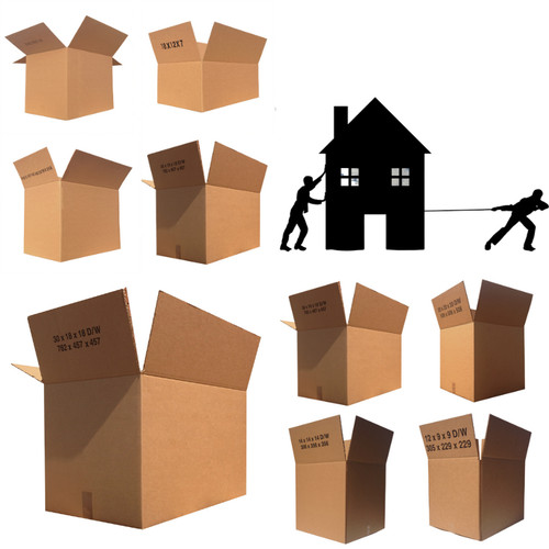Packing boxes for - boxes, house