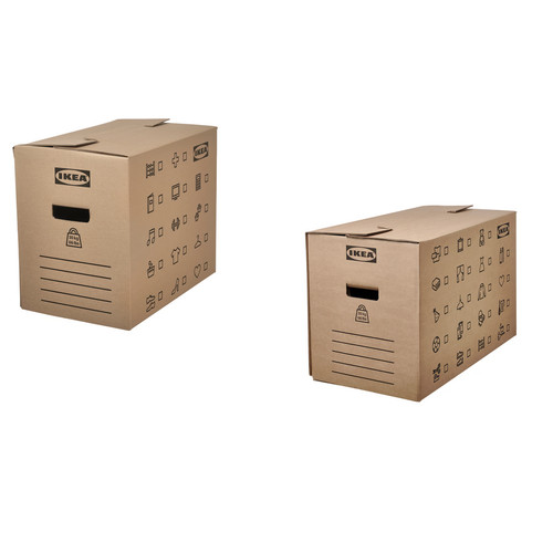Large moving house boxes - house,